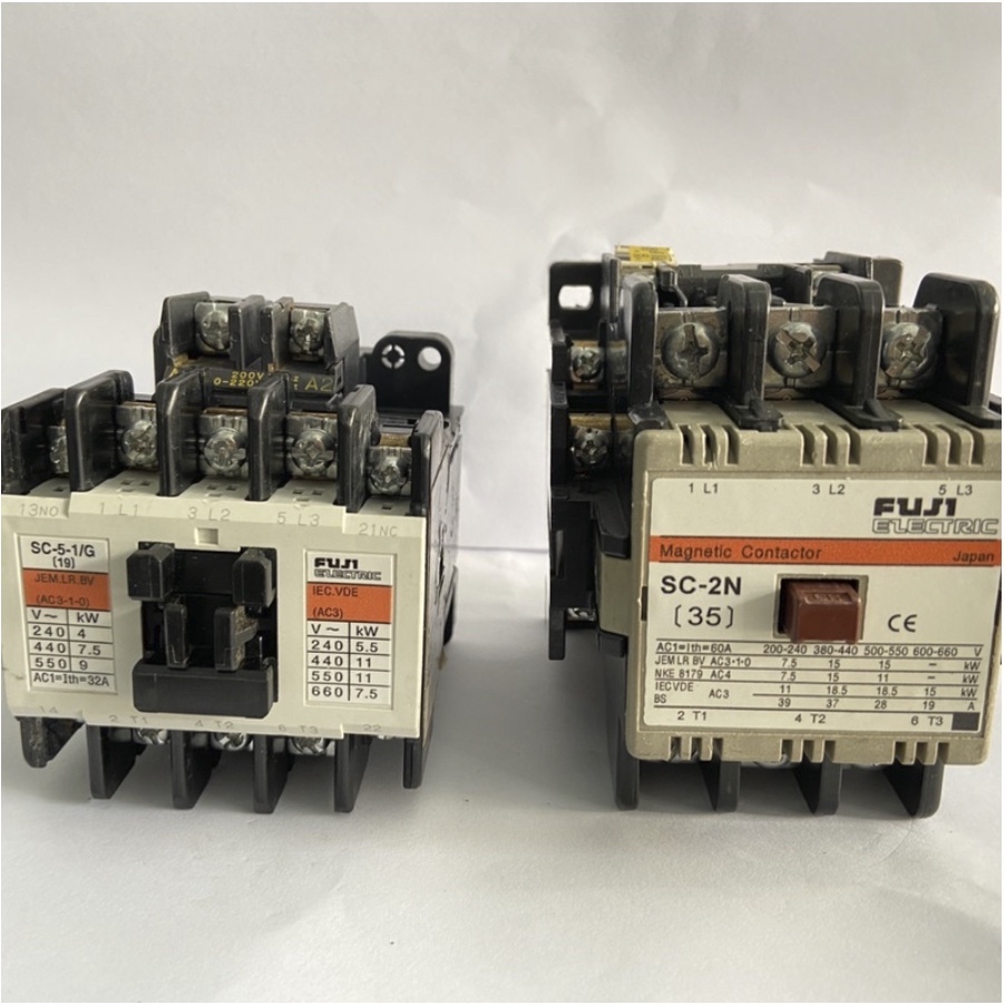 Contactor Khởi Động Từ Nhật Cũ FUJI 13A , 18A 19A , 35A - Hàng Đẹp 90% - Điện 220VAC
