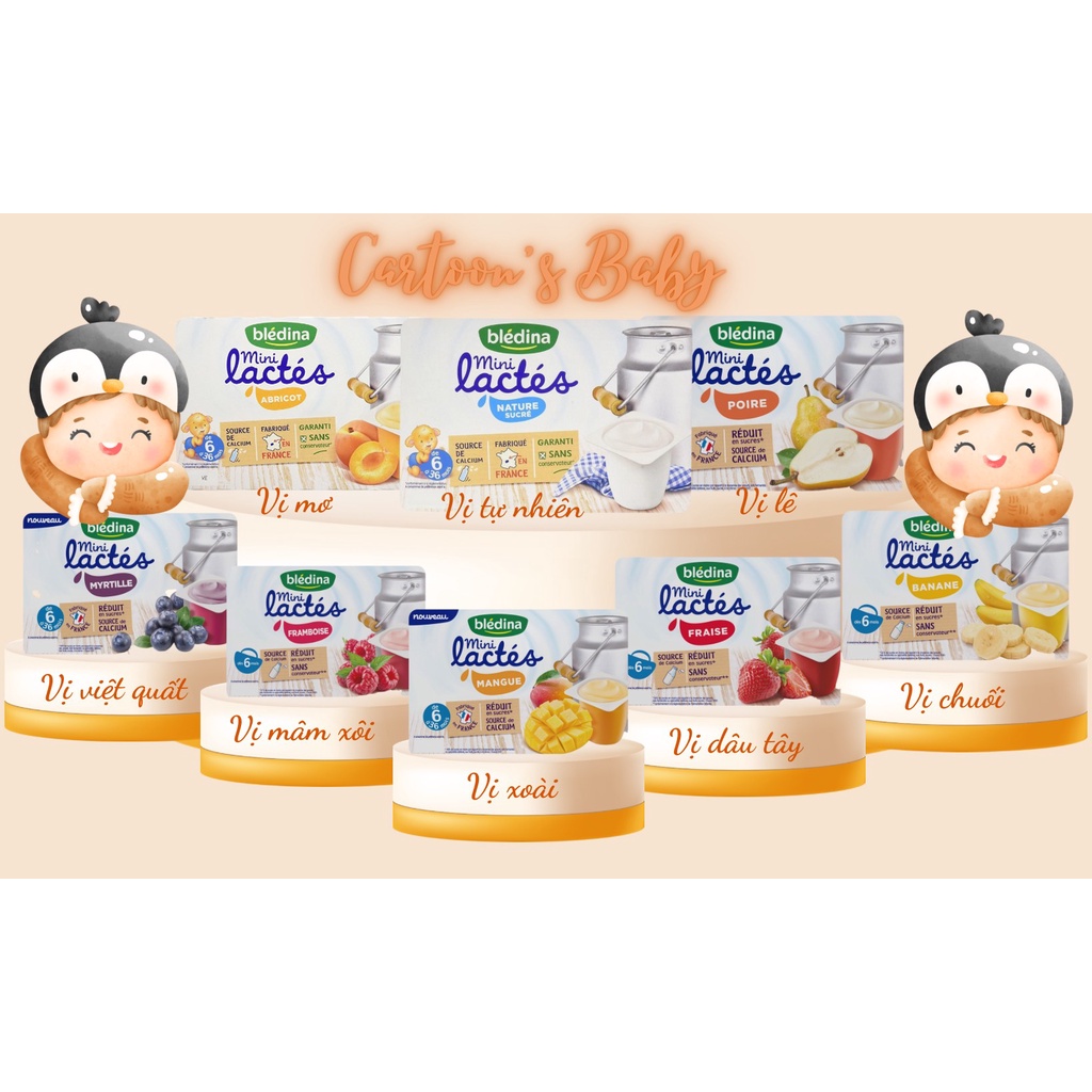 Sữa chua nguội Bledina