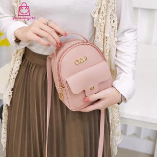 (Hàng Có Sẵn) Balo Da Mini Cho Nữ