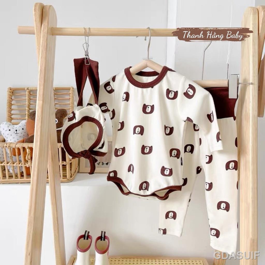 ✖۩Set body cho bé, bộ body cho bé kèm mũ Thanh hằng baby 5 - 13 kg