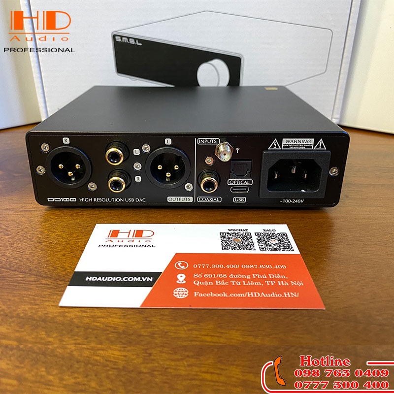 Giải Mã Âm Thanh SMSL DO100 ES9038Q2Mx2 Bluetooth 5.0 DAC