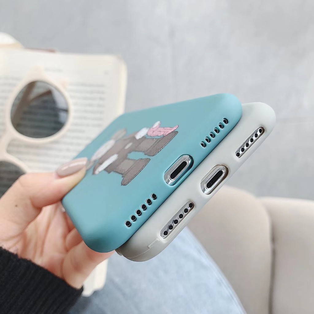 Ốp điện thoại in hình nhân vật KAWS xinh xắn cho iphone11 11pro 11pro Max XR XSmax X I8 IP7 PLUS I6S | BigBuy360 - bigbuy360.vn