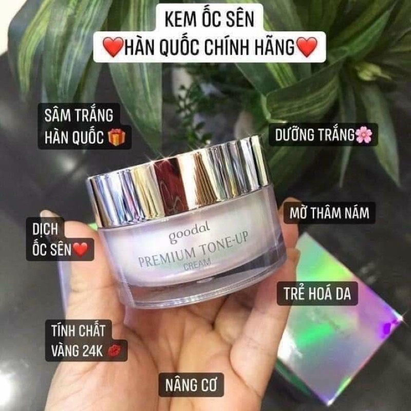 🐌🐌Kem ốc sên Goodal hàn quốc mẫu mới