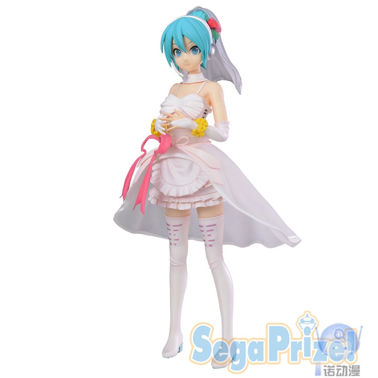 Mô hình Figure Hatsune Miku ver Váy cưới trắng White Dress Chính hãng SEGA Nhật Bản - Kunder