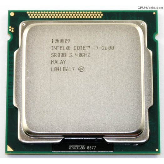Bộ vi xử lý intel core i7 2600 / i7 2600k / i7 2700k. Socket 1155, 4 lõi 8 luồng