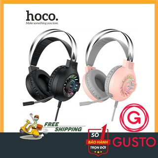 Tai Nghe Chơi Game Có Mic Hoco ESD04 Cao Cấp - Có Mic Đàm Thoại - Có Đèn Led Siêu Chất - Bảo Hành Chính Hãng 12 Tháng