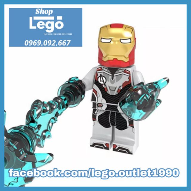 Xếp hình Avengers Nick Fury  - Thor - Iron Man - Hawkeye - Nebula - Spider Man Thanos Lego Minifigures POGO PG8250