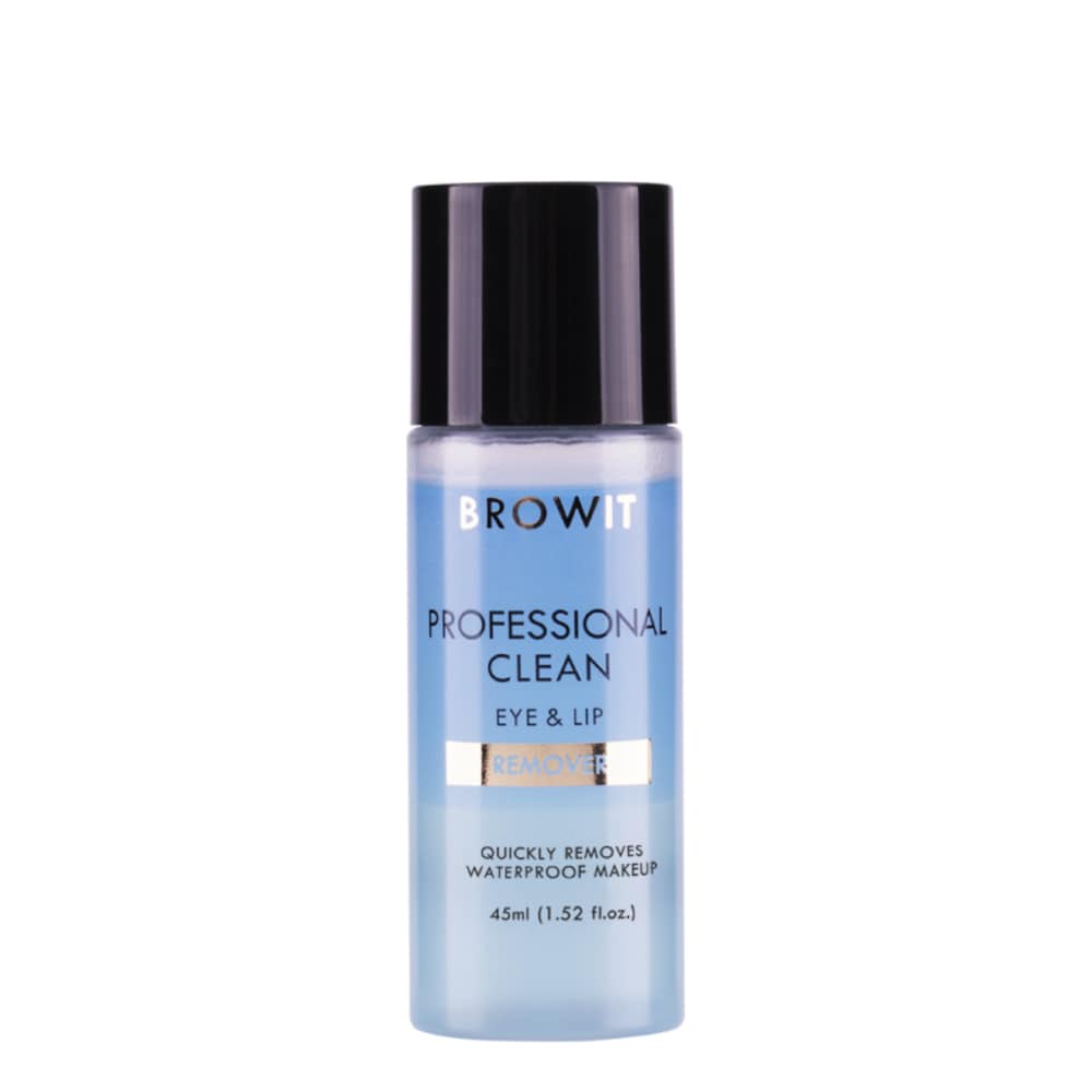Nước tẩy trang mắt Browit Nongchat Professional Clean Eye &amp; Lip Remover 45ml tiện lợi tẩy dễ dàng môi mắt