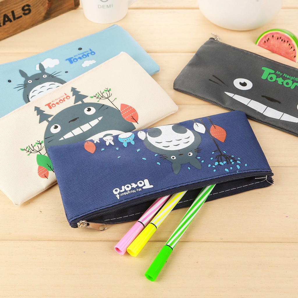 Túi Đựng Bút Hình Totoro Dễ Thương Dành Cho Học Sinh