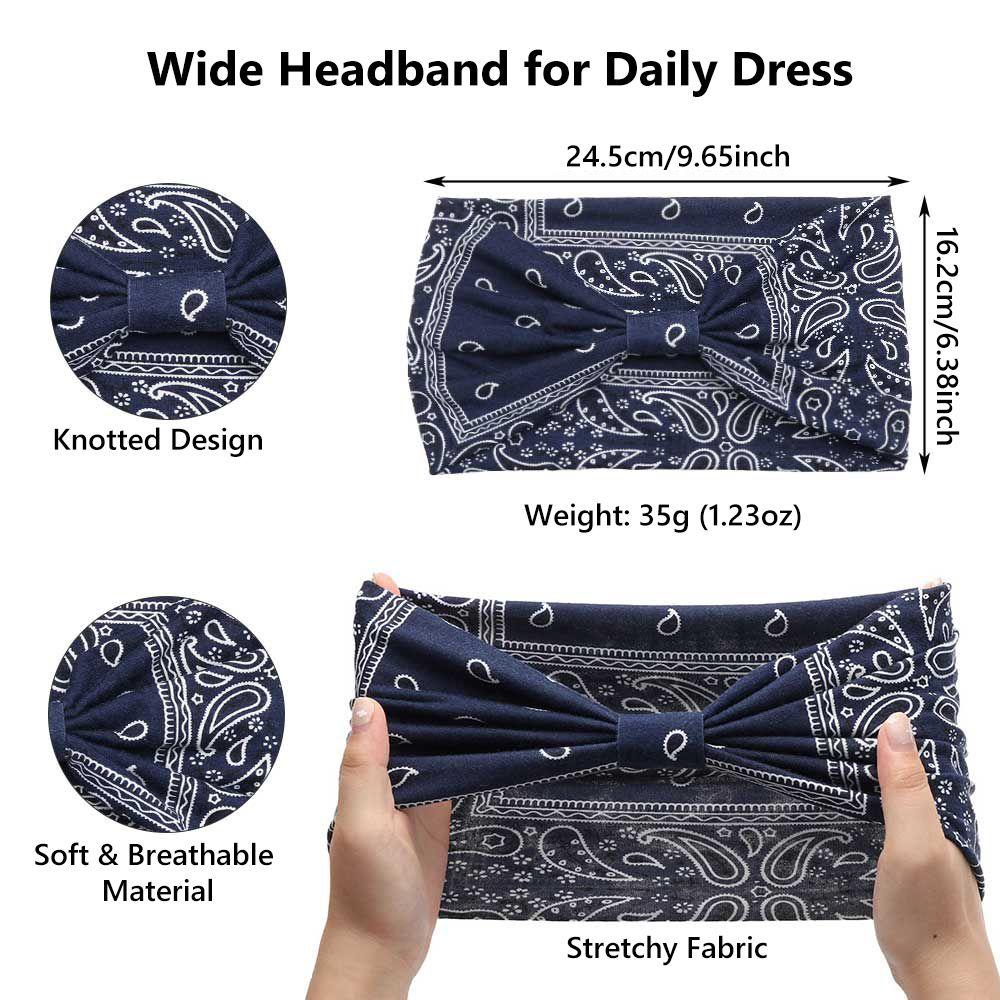 Băng Đô Bản Rộng Mềm Mại Phong Cách Châu Phi Dành Cho Tập Luyện Thể Thao