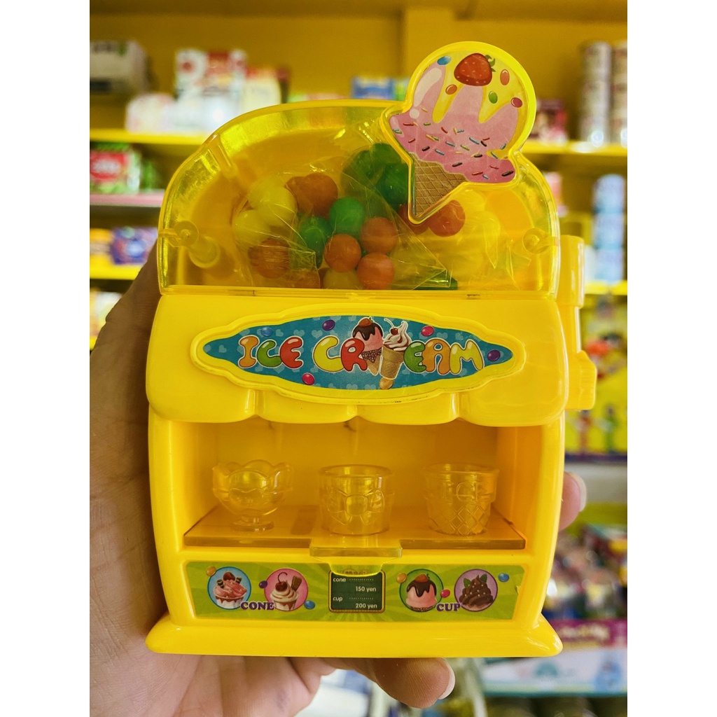 [MÁY LÀM KEM] Kẹo Đồ Chơi Máy Bán Kem ICE CREAM Kids Tulina Dành Cho Bé Thích Mê