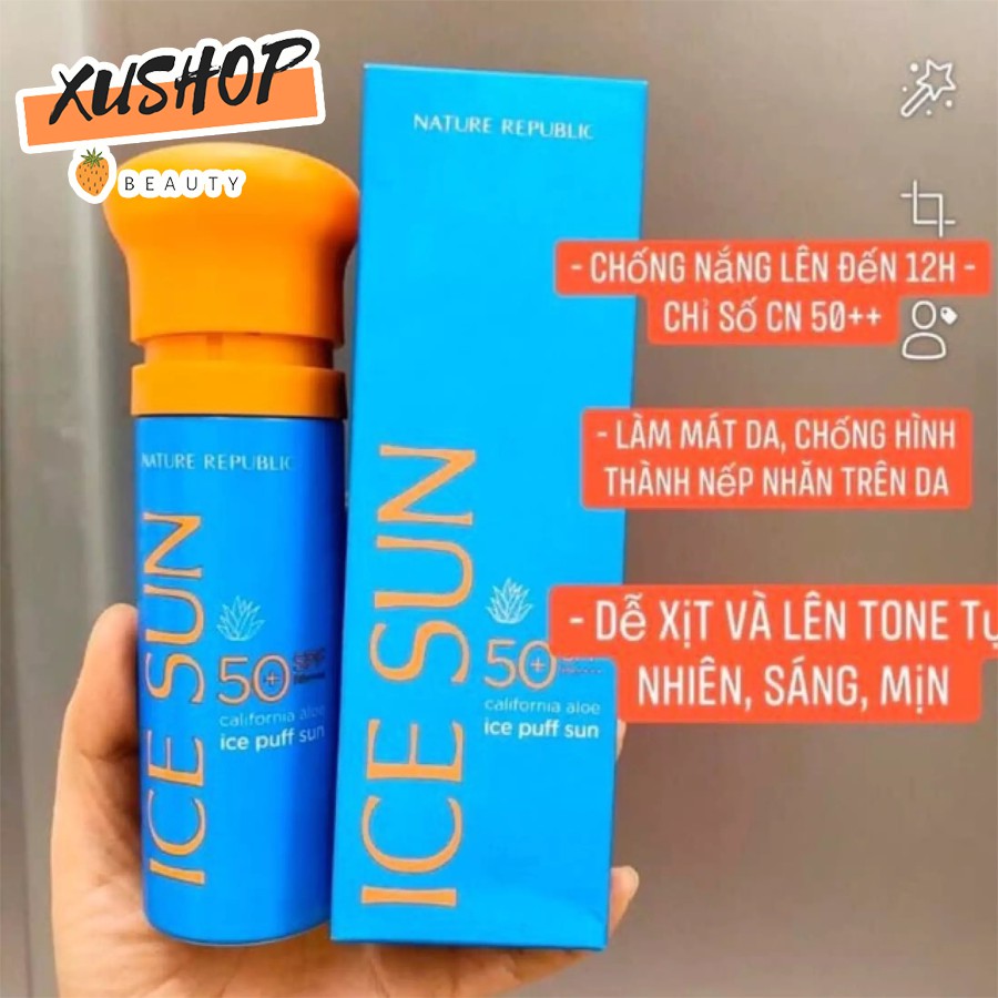 Kem Chống Nắng  3 IN 1 Icesun mẫu mới