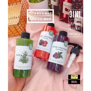 Sữa rửa mặt rau củ quả Hàn quốc