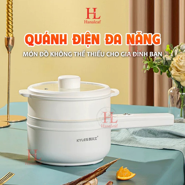 Quánh điện siêu tiện dụng, nồi điện mini có cán, hàng cao cấp