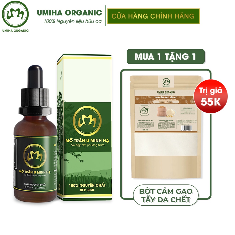 Mỡ trăn ngừa mụn U Minh Hạ (10/30ml) dùng cho mọi loại da