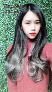 Tóc giả Kẹp chữ u omber
