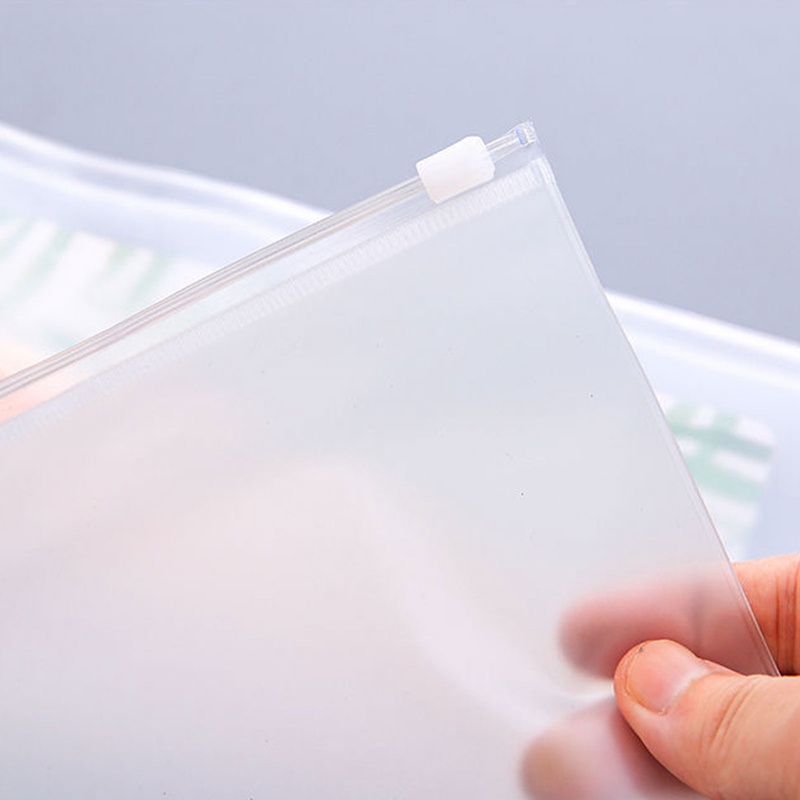 Tmdbyx Túi Đựng Tài Liệu notebook Bằng PVC Họa Tiết Lá Rời Có Khóa Kéo