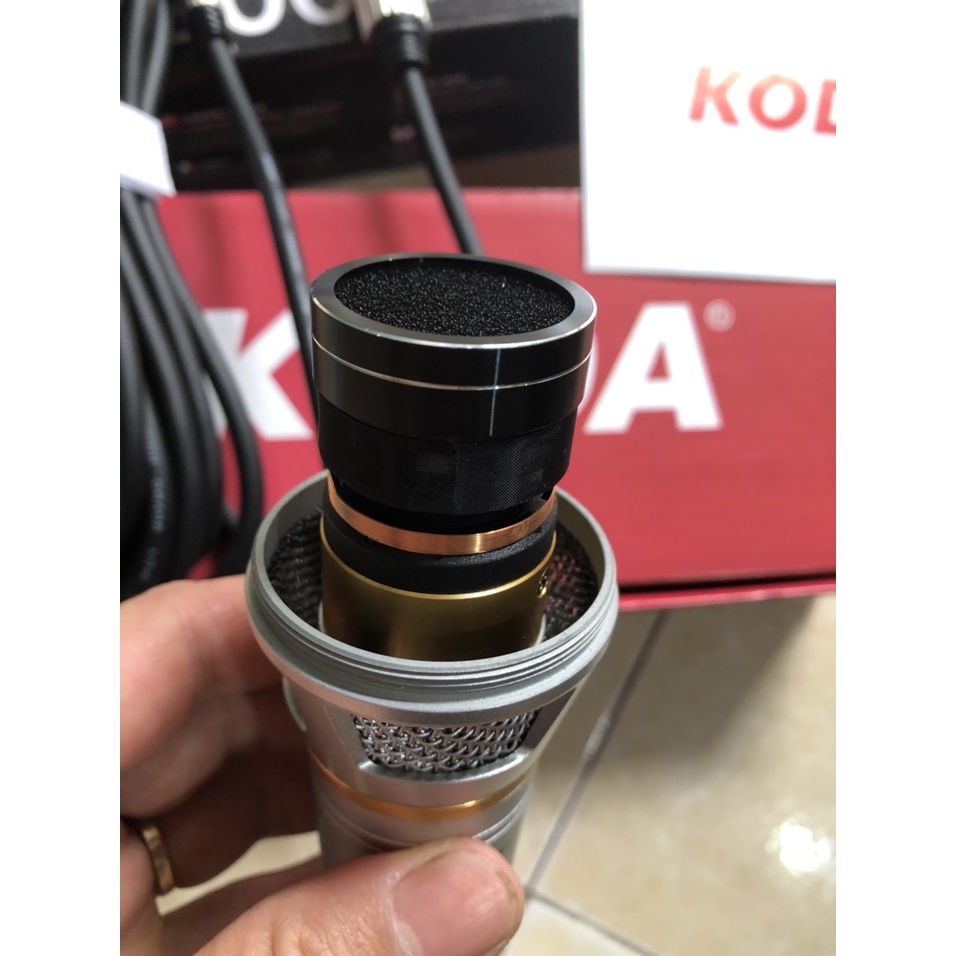Micro karaoke có dây dài 5m hàng chính hãng KODA - SR900 SIÊU HAY, THIẾT KẾ ĐẲNG CẤP, GIÁ TỐT