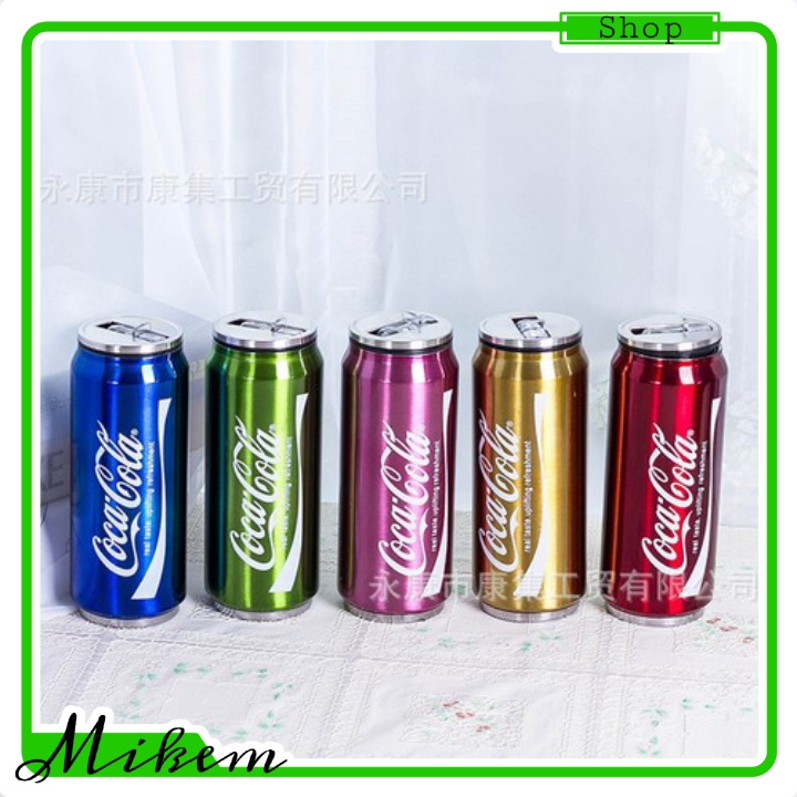 Bình Giữ nhiệt Hình Lon Nước Supreme 330ml Kèm Ống Hút, giữ nhiệt tốt, tiện lợi cho văn phòng, học sinh...