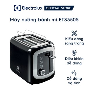 Máy nướng bánh mì electrolux ets3505 - đen - hàng chính hãng