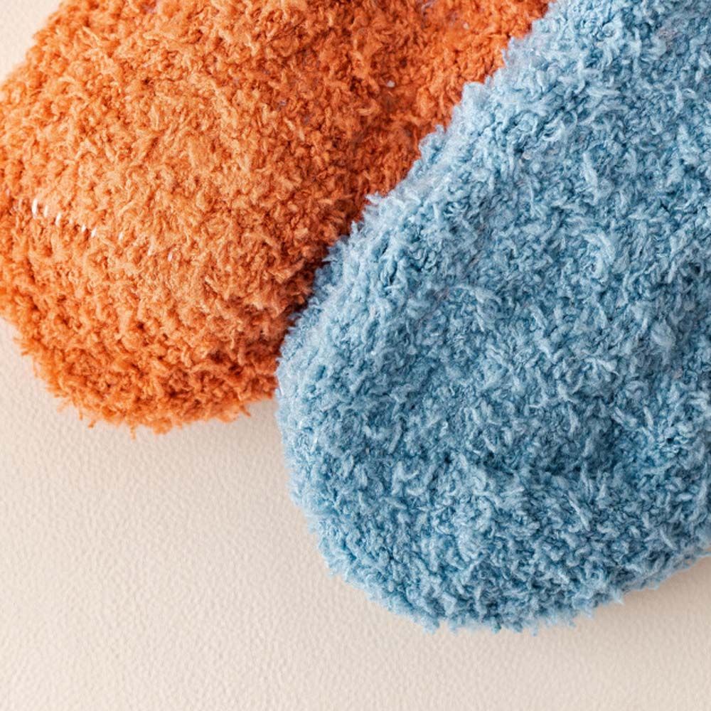 Vớ lông cừu san hô dày giữ ấm thoáng khí họa tiết giáng sinh dễ thương nhiều màu thời trang mùa đông cho nữ