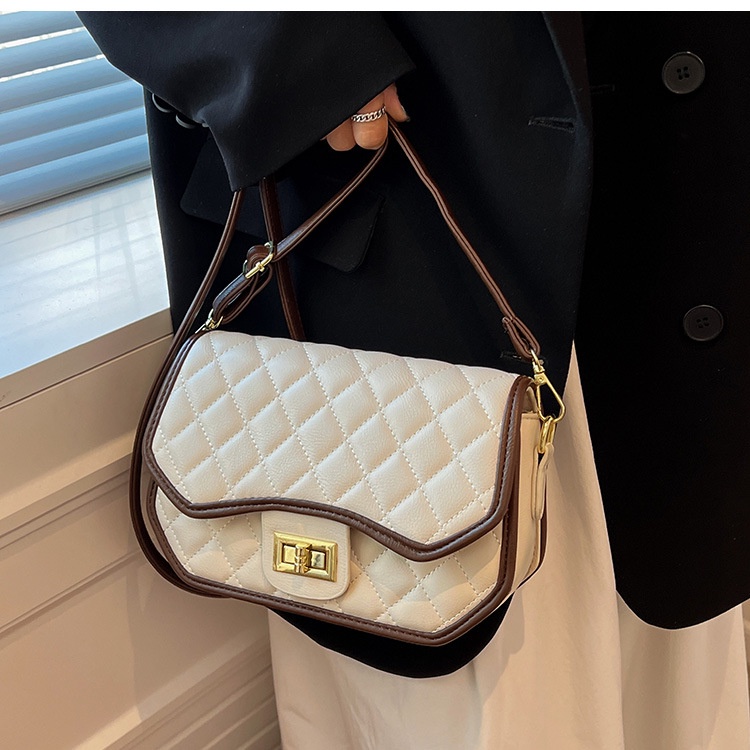 Túi đeo vai IELGY dáng vuông size nhỏ thêu họa tiết độc đáo thời trang cho nữ