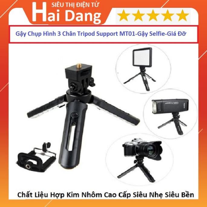 Gậy Chụp Hình 3 Chân Tripod Support MT01-Gậy Selfie