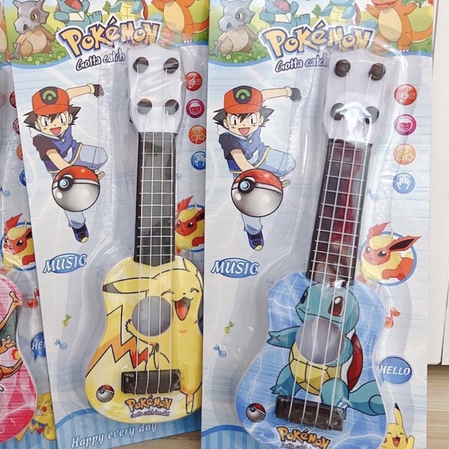 Đồ chơi đàn Guitar/ Ukulele cho bé chơi âm nhạc với nhiều màu sắc và kích thước đa dạng - TiNa’s House