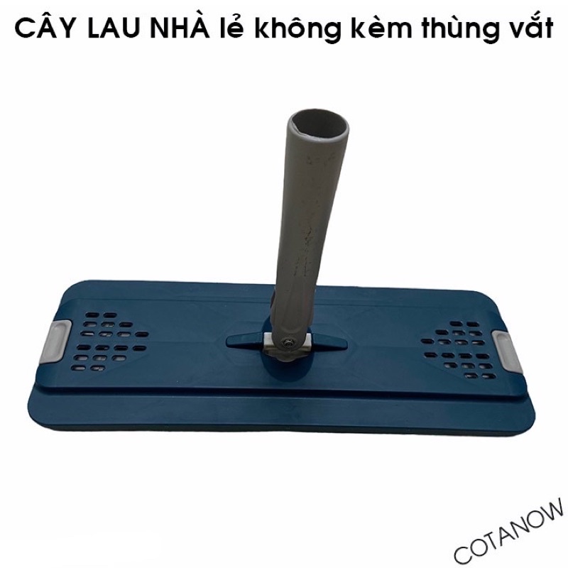 Cây lau nhà lẻ không kèm thùng vắt , cây lau nhà thay thế tiện lợi