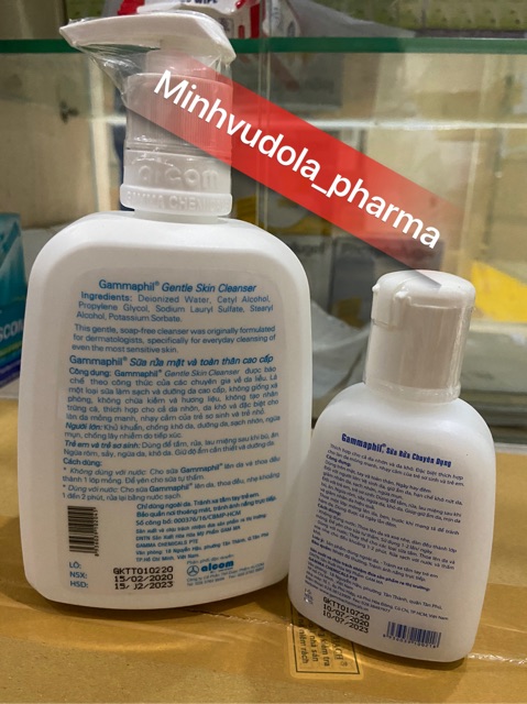 Sữa rửa mặt Gammaphil (chai 125ml và 500ml) | BigBuy360 - bigbuy360.vn