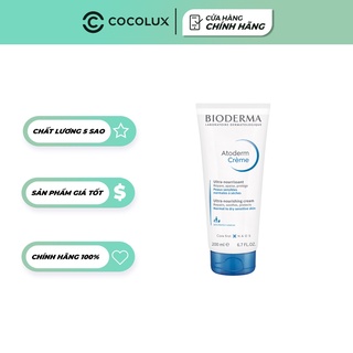 Kem dưỡng ẩm cho da khô bioderma atoderm crème 200ml -