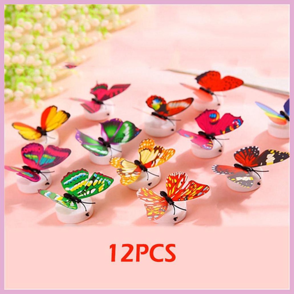 Đèn Ngủ Hình Bươm Bướm Xinh Xắn Sáng Tạo