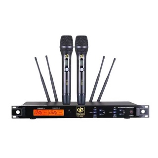Micro không dây QT Acoustic C500 - Mic hát karaoke cao cấp chống hú rít, hát nhẹ, tự ngắt