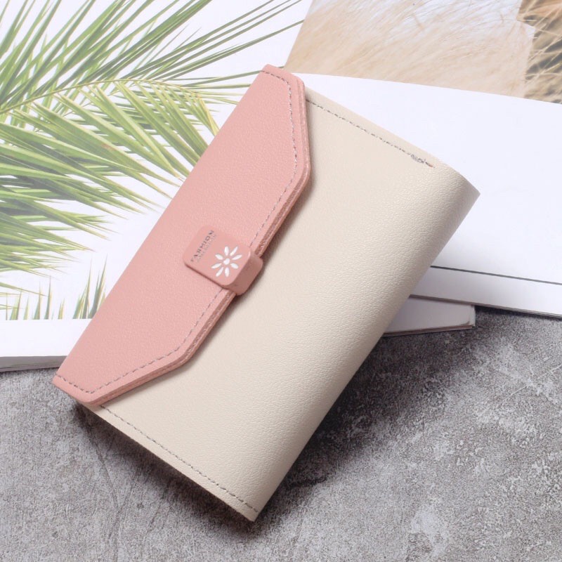 VÍ NỮ CẦM TAY FROM KOREA KHÓA HOA 8 CÁNH 202 CÁCH ĐIỆU TRẺ TRUNG | BigBuy360 - bigbuy360.vn