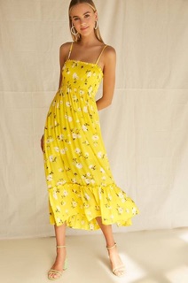 🔆🔆 Đầm maxi vạt tulip F21