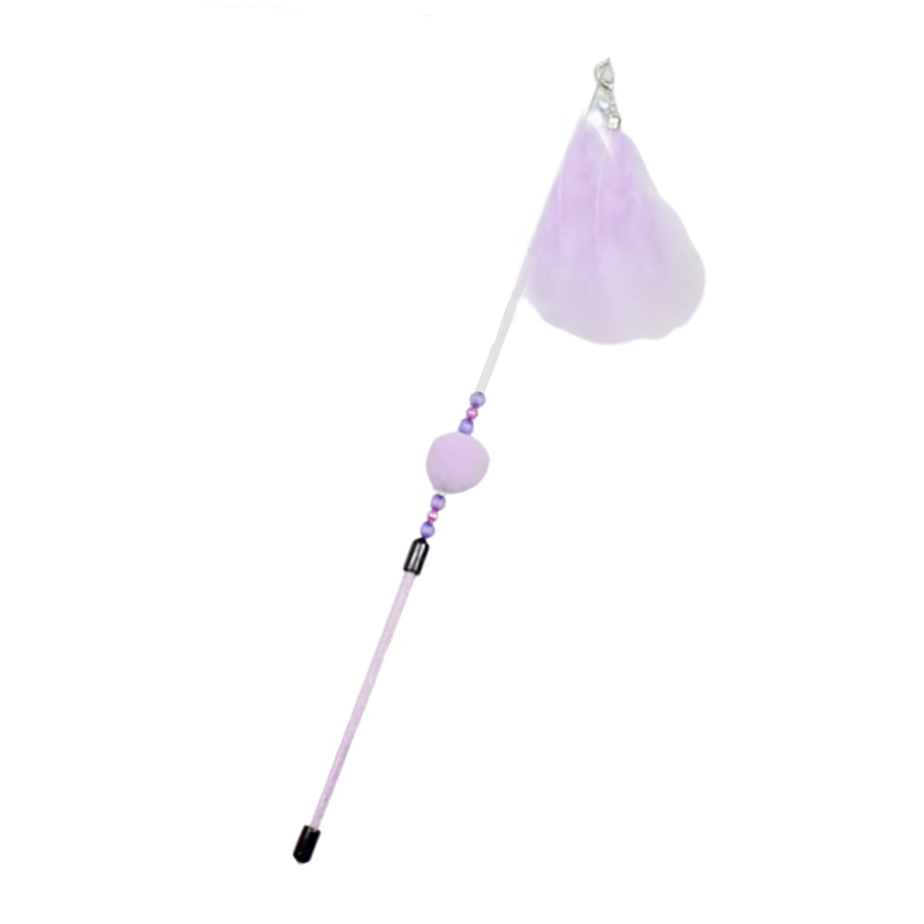 Đồ Chơi Gậy Lông Vũ Dễ Thương Vui Nhộn Cho Mèo