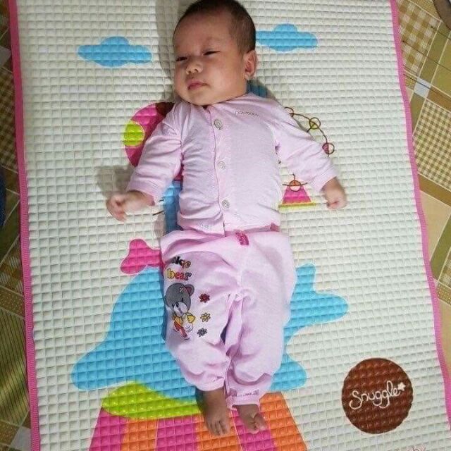 Chiếu non cao su cho bé
