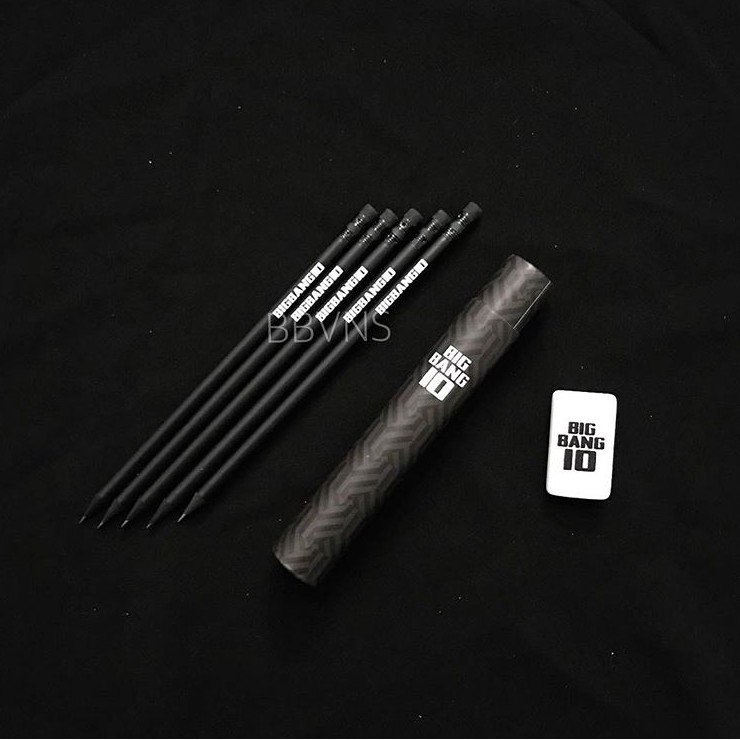 BIGBANG | BB10 Pencil set (set bút chì và tẩy)