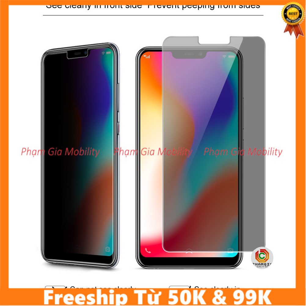 Dán cường lực chống nhìn trộm dành Y15 Y17 Y18 Y19 Y20 Y21 Y22 Y23