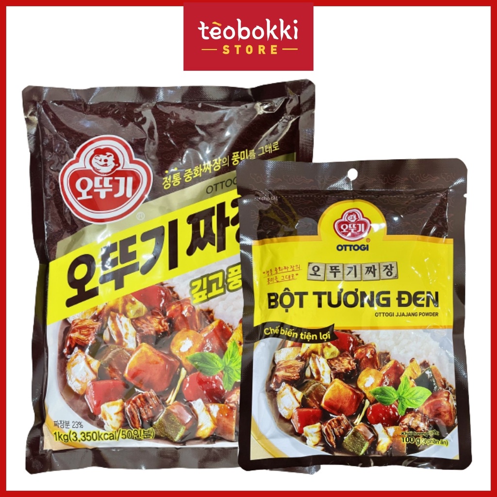 Bột Tương Đen Jajang Ottogi 100g - 1kg