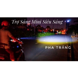 Đèn trợ sáng MINI Cos vàng, Pha trắng [ LOẠI 1 ]