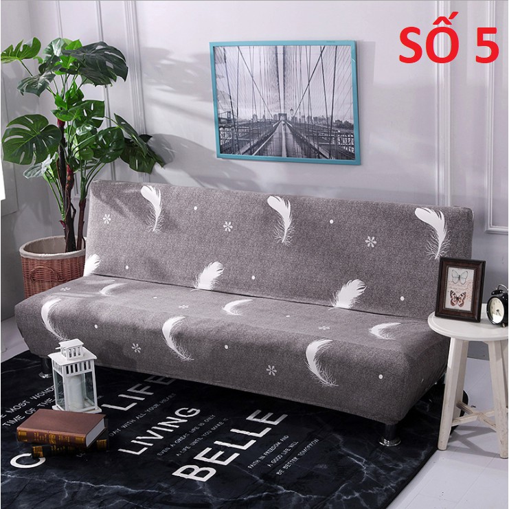 Ga bọc sofa giường - Tặng kèm 1 vỏ gối