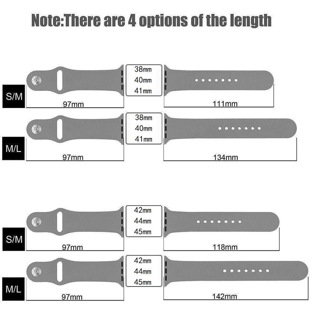 Bộ Dây Đeo + Vỏ Bảo Vệ Bằng Silicon Mềm Cho Đồng Hồ Thông Minh Apple Watch Series Ultra / 8 / 7 / SE / 6 / 5 / 4 / 3 / 2 / 1