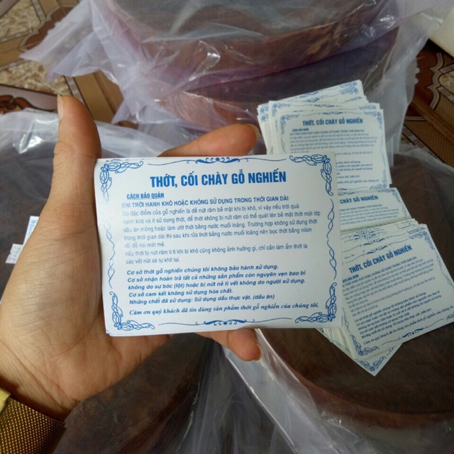THỚT GỖ NGHIẾN 28x4