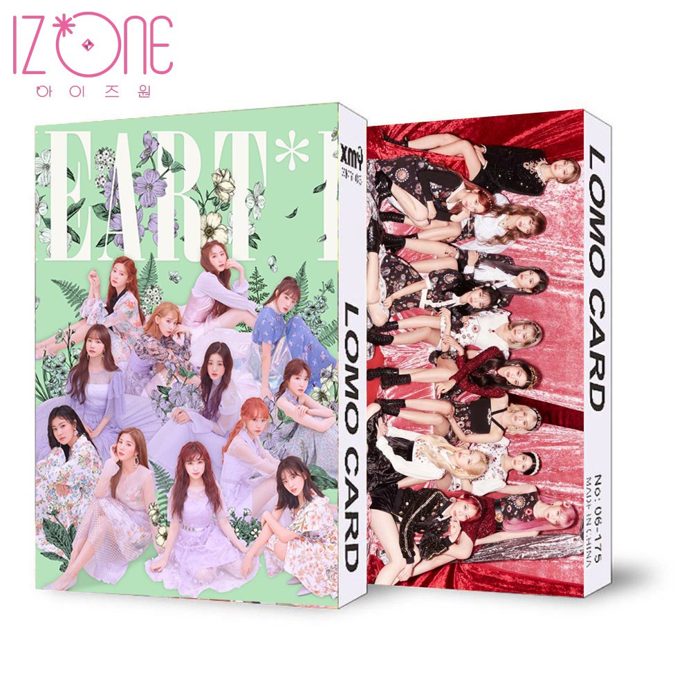 Ảnh lomo IN HÌNH IZ*ONE idol thần tượng kpop 30 tấm