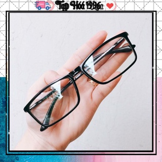 ❤️ freeship❤️ Kính gọng vuông nhựa dẻo tuổi teen cho nam và nữ hàng đẹp 2022