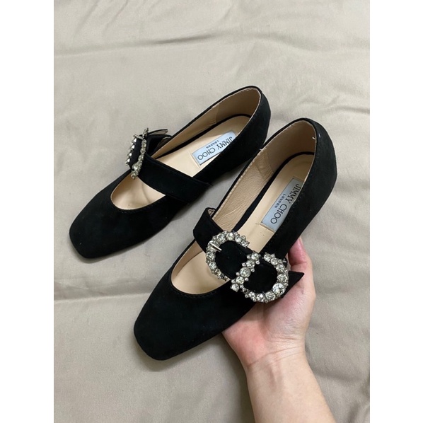 Giày búp bê phối quai xinh xắn [Có sẵn]