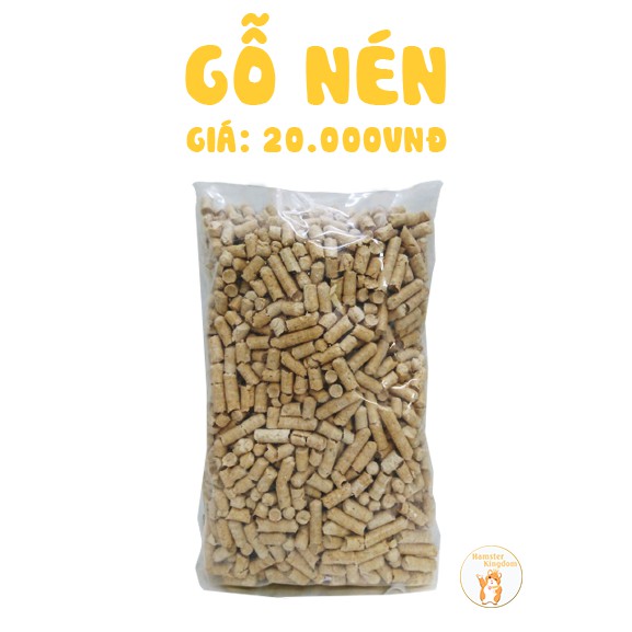 GỖ NÉN LÓT CHUỒNG CHO HAMSTER