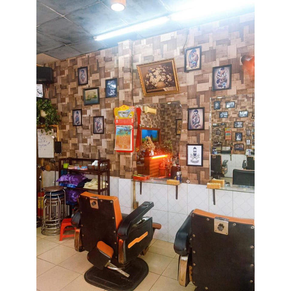 [9 BỘ ] Tranh Trang Trí Salon Tóc - Tranh Barber Shop