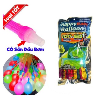 Chùm bóng bay nước ( gói 3 chùm 111 quả )